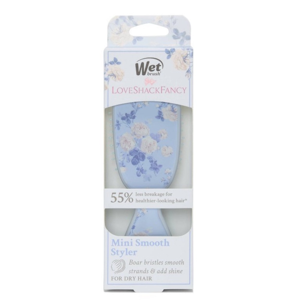 LoveShackFancy Mini Smooth Styler - Blue Floral